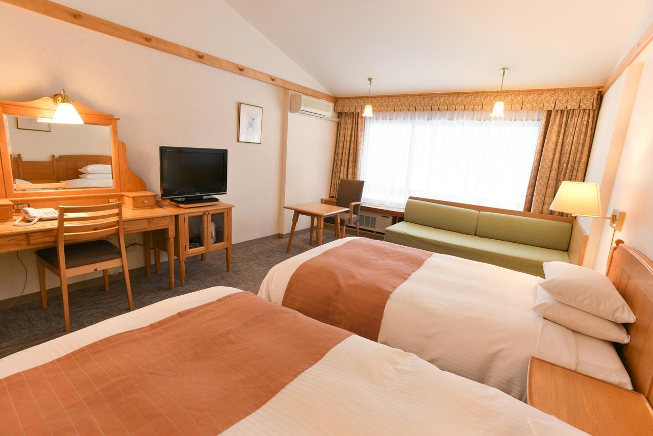 ซาโฮโระ รีสอร์ต โฮเทล Hotel Shintoku ภายนอก รูปภาพ